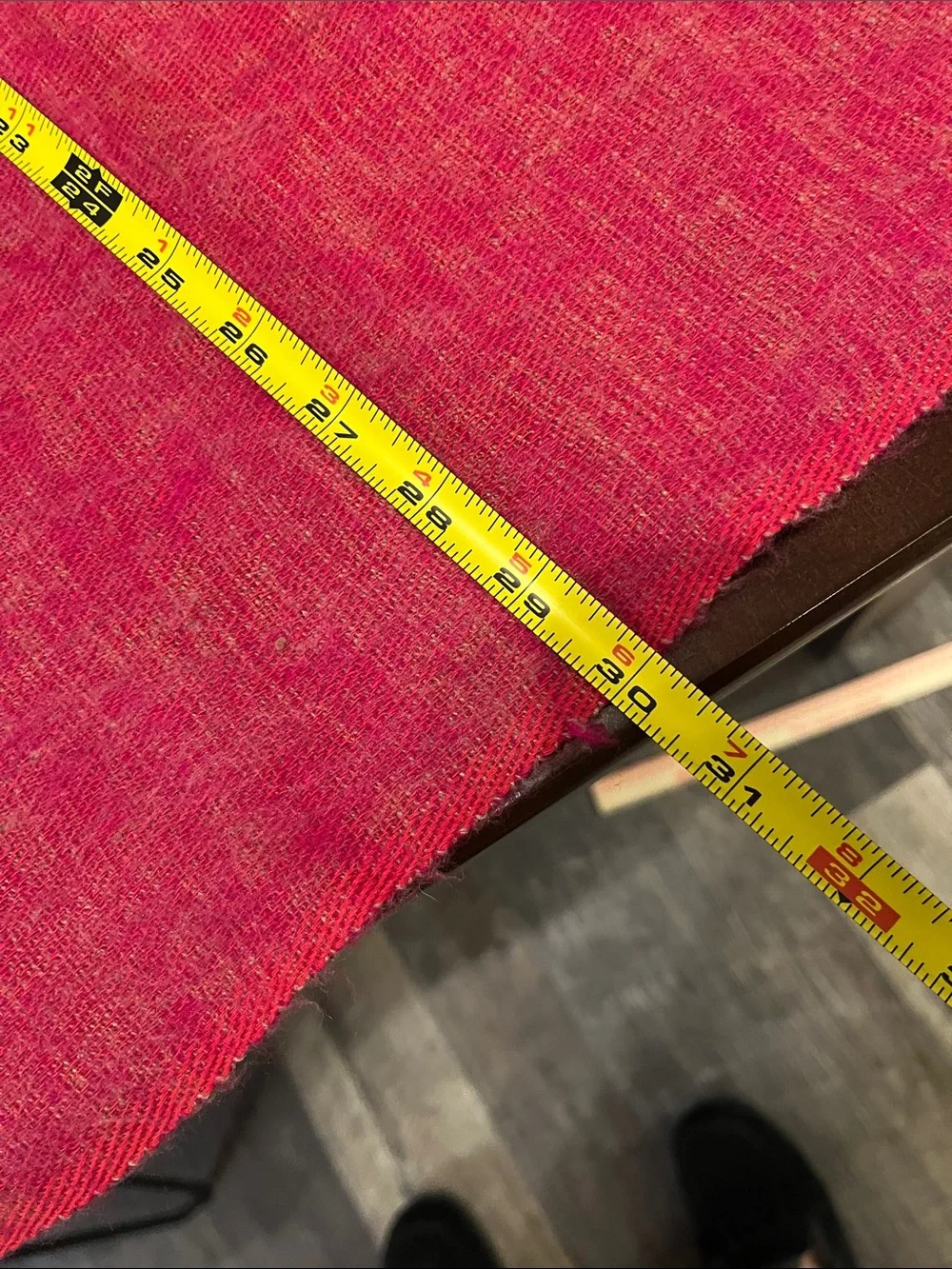 Bright Pink Fringe large shawl 100% wool from Nepal